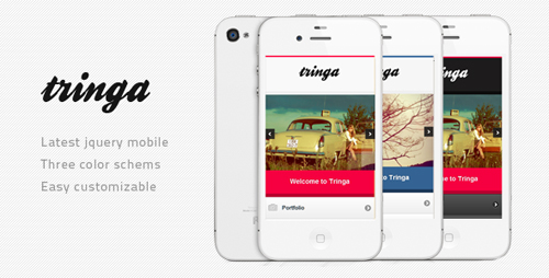 ThemeForest - Tringa - Mobile Template - Rip