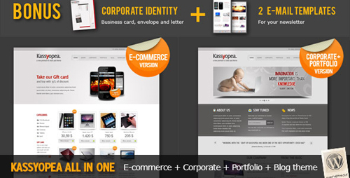 ThemeForest - Kassyopea All In One: Ecommerce + Corporate v1.5 - FULL