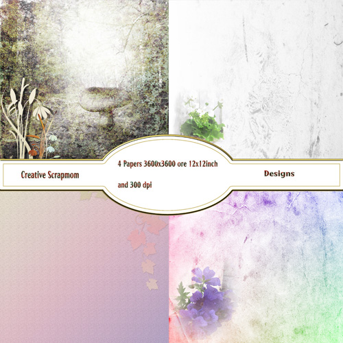 Light Dirty Style Backgrounds - Nature Papers