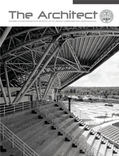 The Architect Sri Lanka - January/March 2012