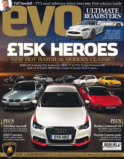 EVO The Thril of Driving, March 2012 UK