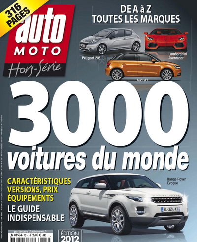 Action Auto Moto Hors-Serie 70 : 3000 Voitures du Monde - Edition 2012