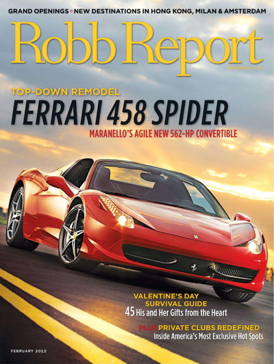 Robb Report - Feb 2012