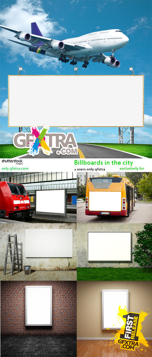 Billboards in the city Billboards in the city