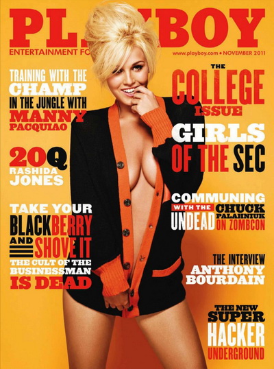 Playboy\'s Magazine - November 2011 USA