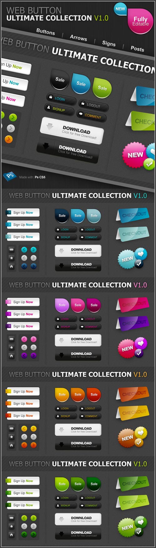 Web Buttons Ultimate Collection v.1