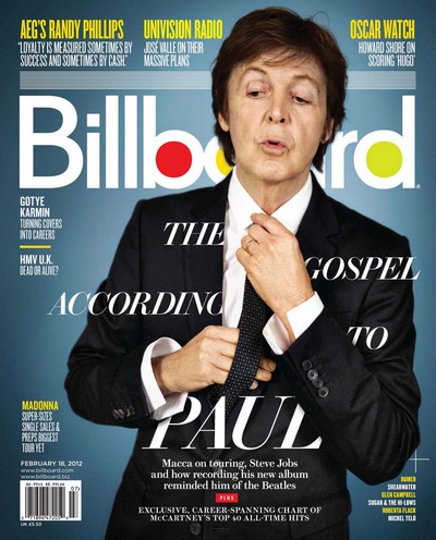 Billboard Magazine 18 February 2012 USA