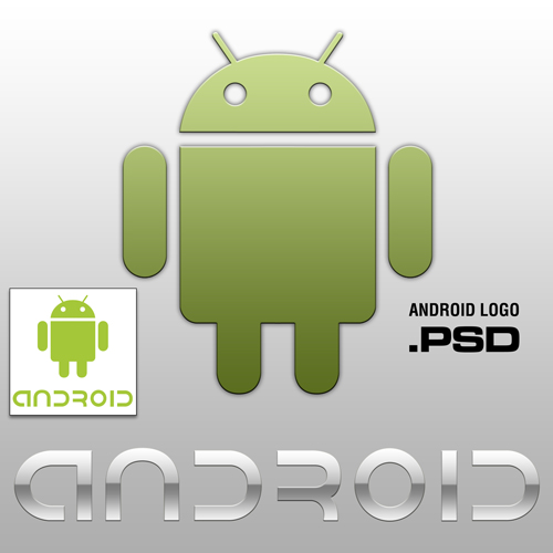 Android Logo Psd