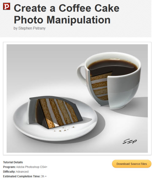 Create a Coffee Cake Photo Manipulation - Tuts+ Premium