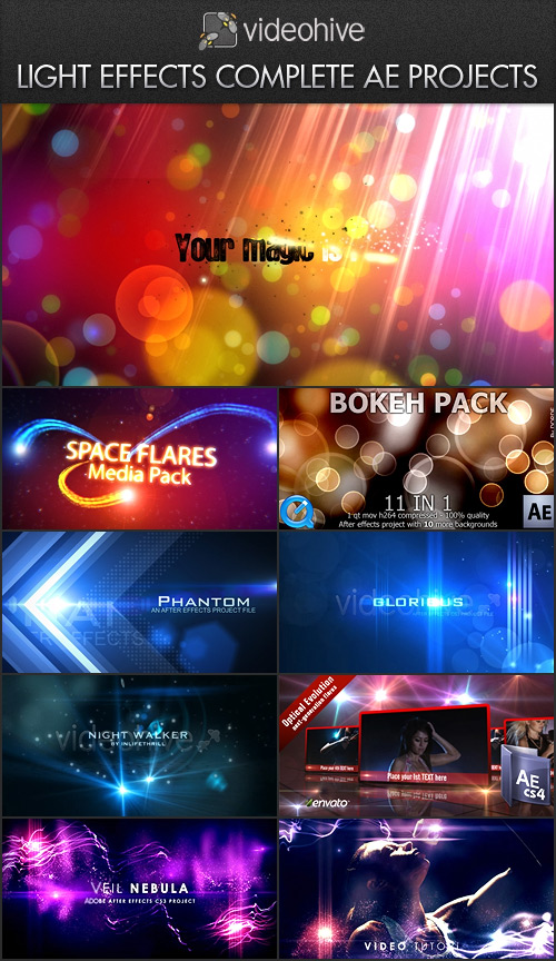 VideoHive Optical Light Effects AE Projects