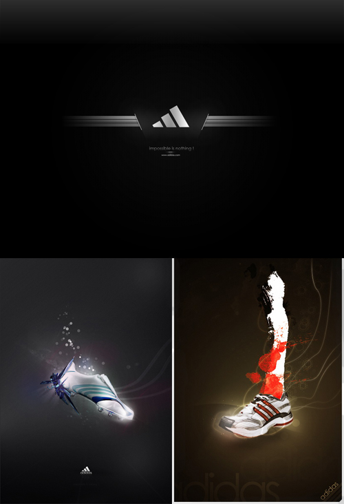 Adidas Light Logo Psd