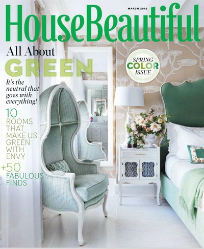 House Beautiful Magazine March 2012