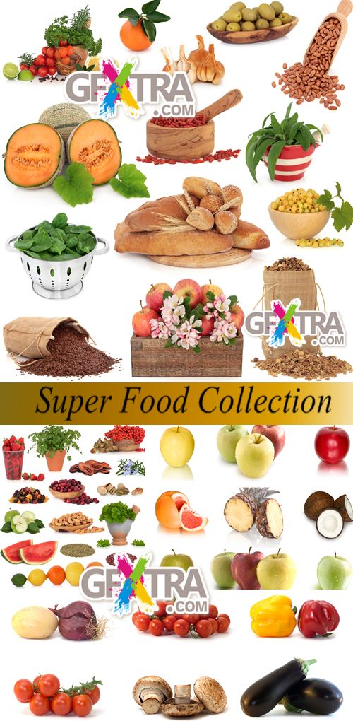 Stock Photo: Super Food Collection 4xJPGs