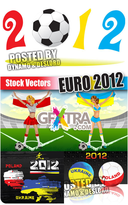 EURO 2012 - Stock Vectors
