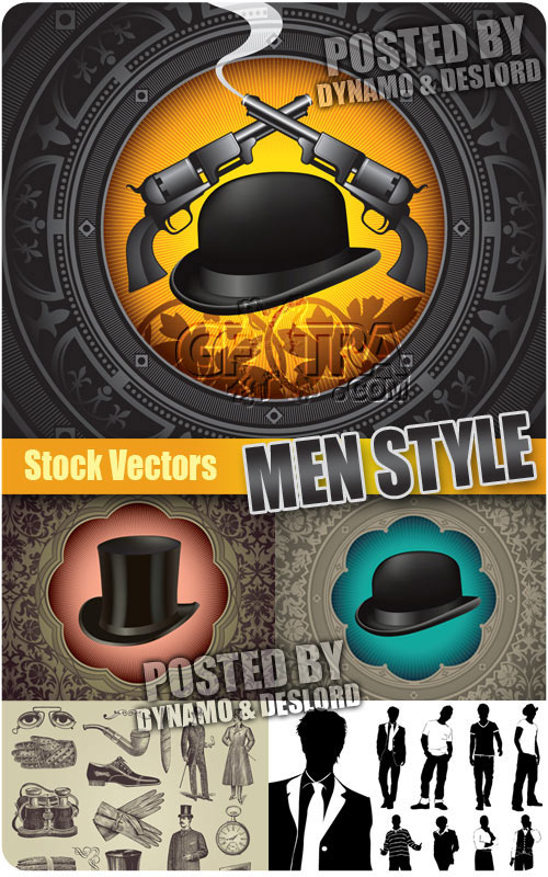 Men style - Stock Vectors