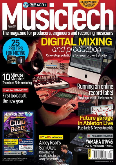 Music Tech Magazine - March 2012