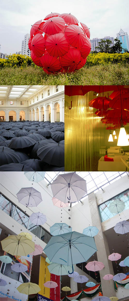Creative umbrellas