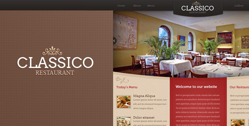 ThemeForest - Classico - HTML Restaurant Template - RIP