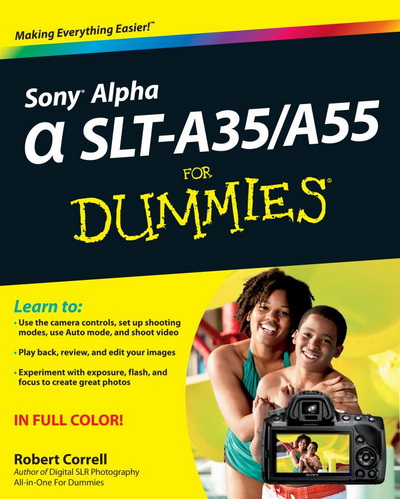 Sony Alpha SLT-A35/A55 For Dummies