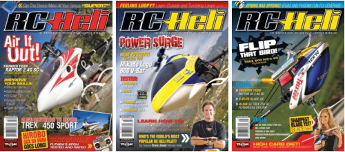 RC Heli Magazine Older Editions