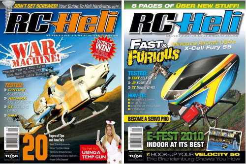 RC Heli Magazine Older Editions