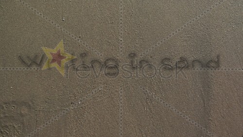 Revostock Writing In Sand 88021 - Project for After Effects