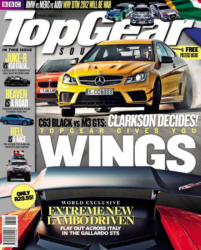 TopGear South Africa – March 2012
