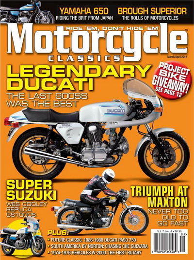 Motorcycle Classics USA - March/April 2012