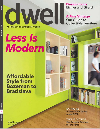 Dwell Magazine March 2012