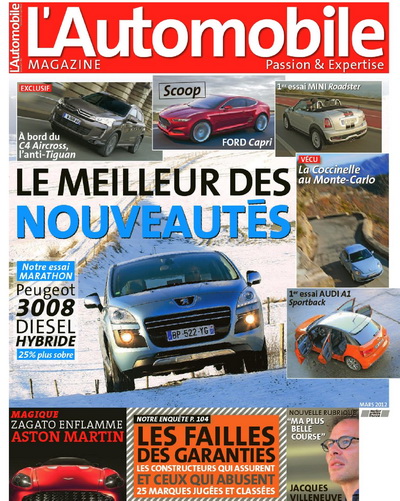 L\'Automobile Magazine 790 - Mars 2012