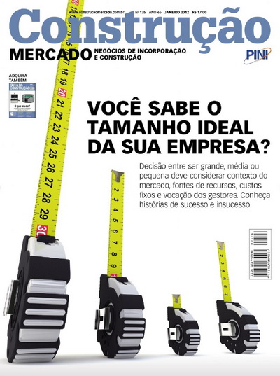 Revista Construcao Mercado - Edicao 126 - Janeiro de 2012