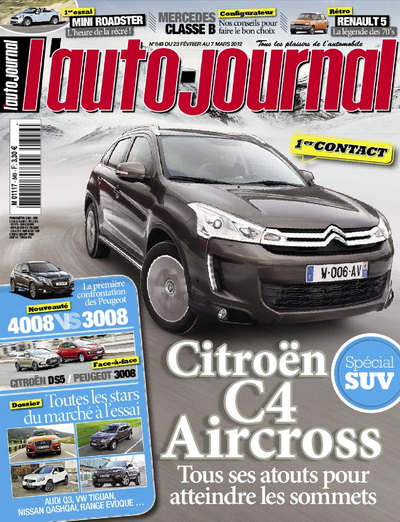 L\'Auto Journal 849 - 23 Fevrier au 7 Mars 2012