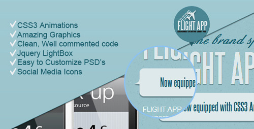 ThemeForest - Flight App - Premium Landing Page - RiP