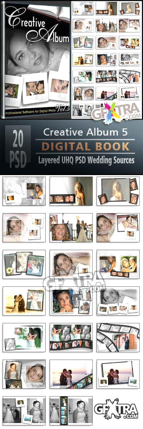 Digital Book Creative Album 5