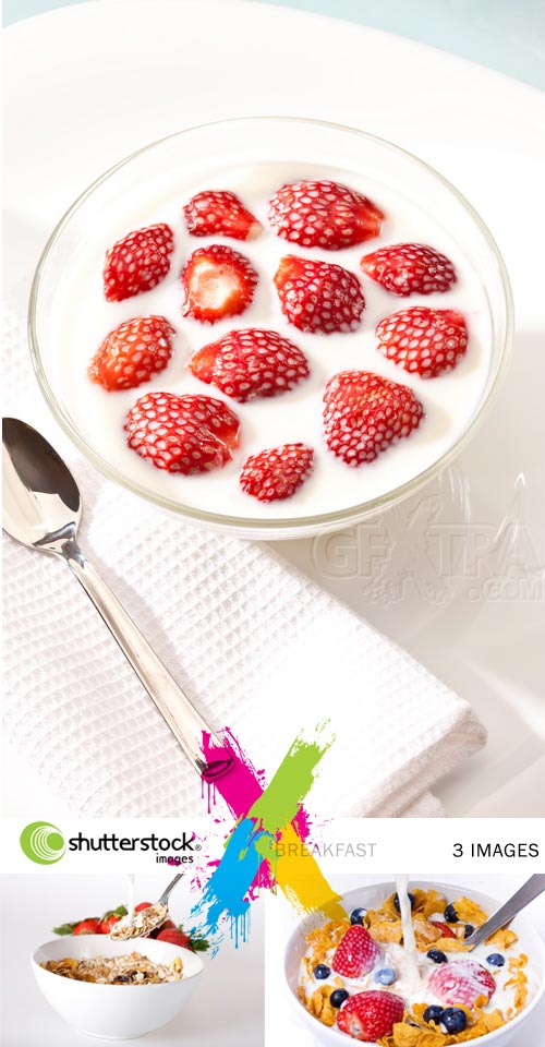 Breakfast 3xJPGs - Shutterstock
