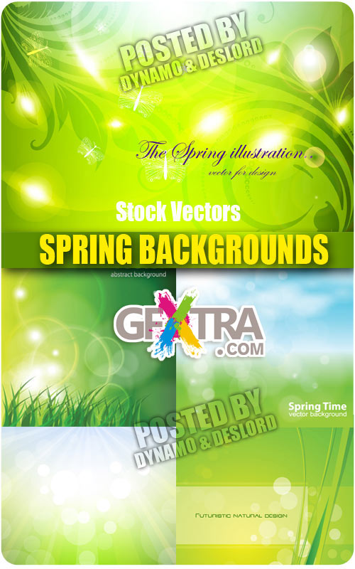 Spring Backgrounds - Stock Vectors