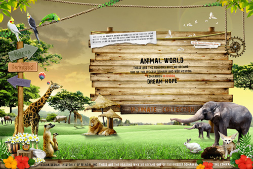 Sources - Wonderful world of animals