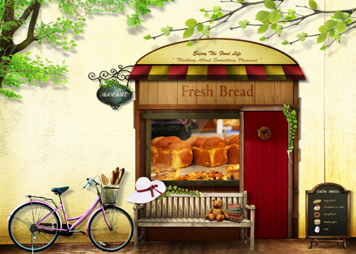 Sources - Fresh Bread PSD