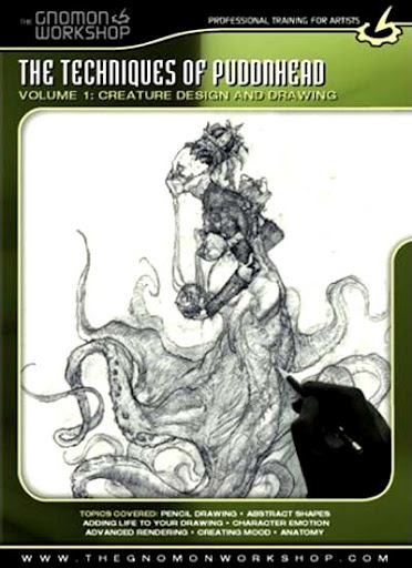 The Techniques of Puddnhead, Creature Design and Drawing Vol.1 - The Gnomon Workshop