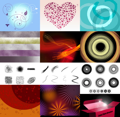 Collection Brushes 2012 for Photoshop pack 22