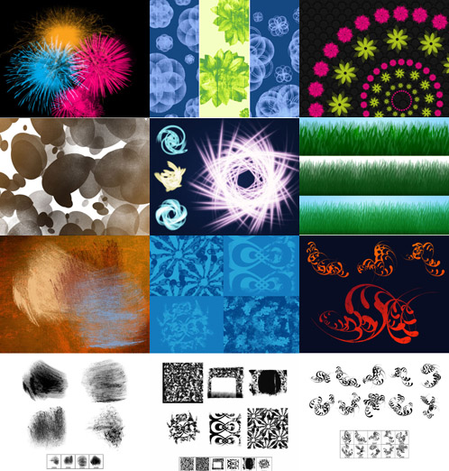 Collection Brushes 2012 for Photoshop pack 24