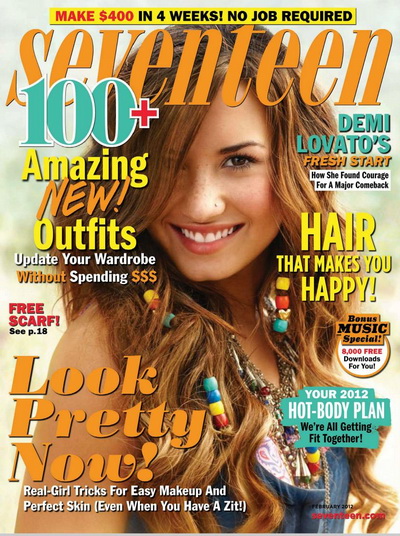Seventeen Magazine US February 2012