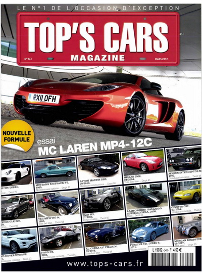 Top\'s Cars 541 - Mars 2012