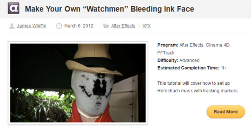 Make Your Own “Watchmen” Bleeding Ink Face - Tuts+ Premium