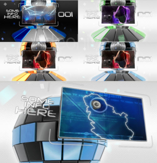 Transforming sphere - Project for After Effects (VideoHive)