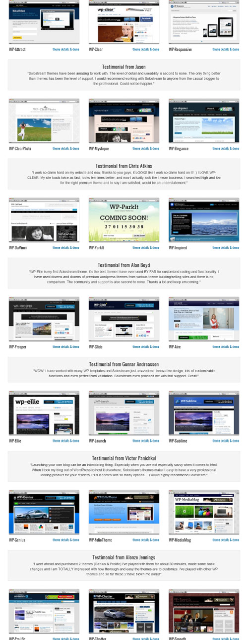 WP Themes Pack - Solostream