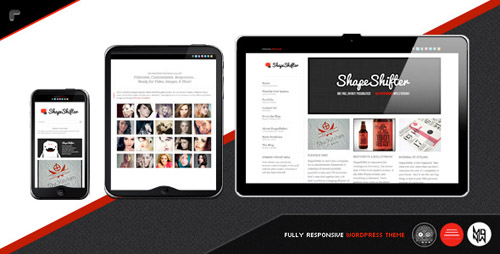ThemeForest - ShapeShifter 2 - Responsive, Flexible, One Page WordPress Theme