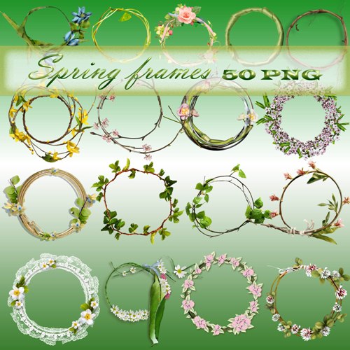 Springs frames for Photoshop