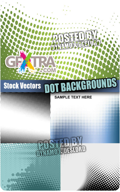 Dot backgrounds - Stock Vectors