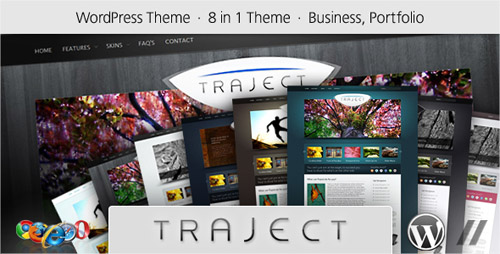 ThemeForest - Traject v1.2.3 - WordPress Portfolio and Business Theme for Wordpress